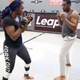 Claressa Shields tries her hand at MMA, training with Jon “Bones” Jones.